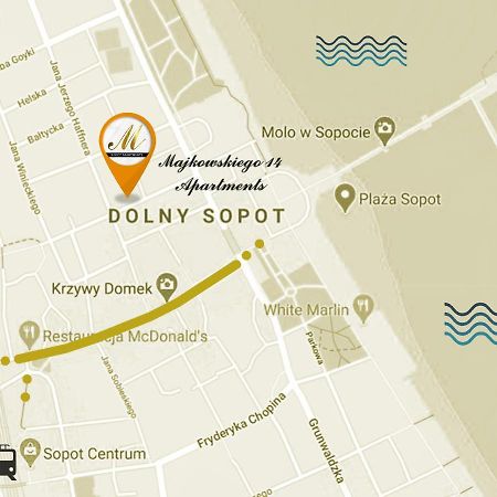 Dream Apartments Сопот Екстериор снимка